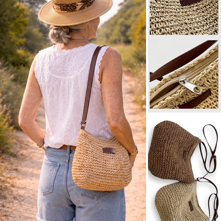 Simona | Bolso de hombro trenzado