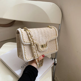 Palma | Bolso boho con detalles de perlas