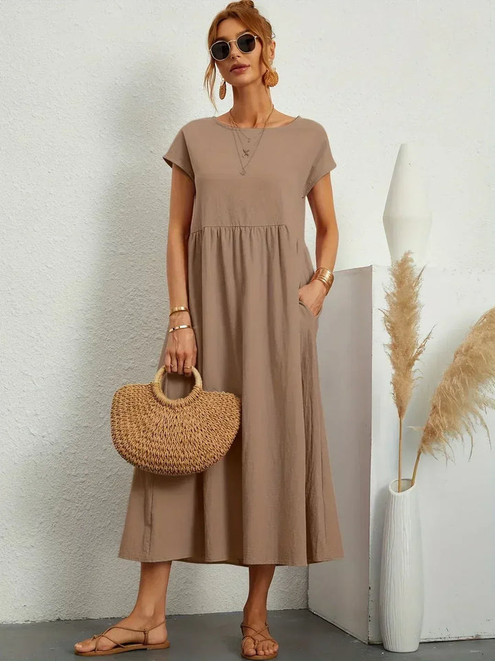 CARMEN — Vestido Midi Fluido