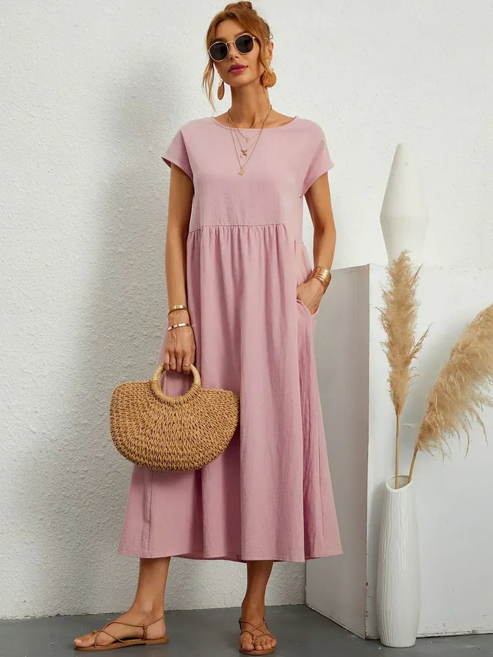 CARMEN — Vestido Midi Fluido