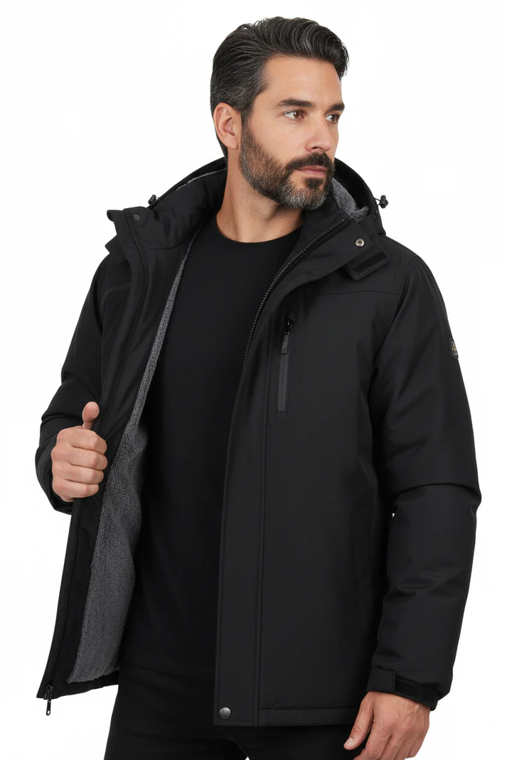 Omar - CHAQUETA IMPERMEABLE CON FORRO POLAR