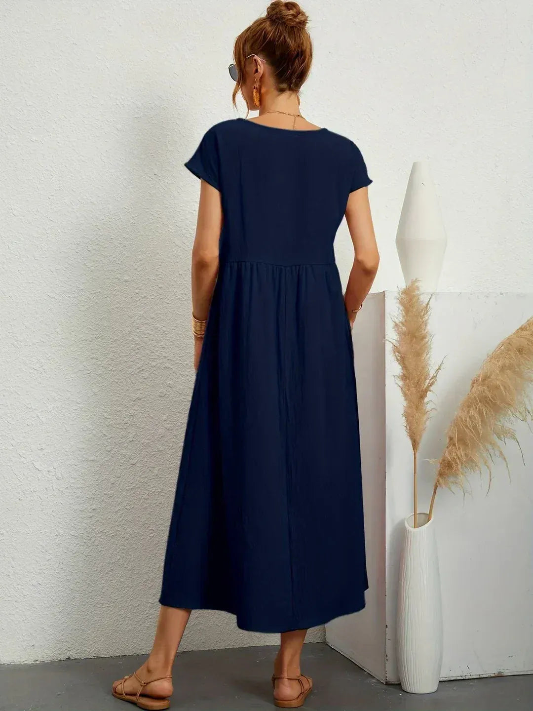 CARMEN — Vestido Midi Fluido