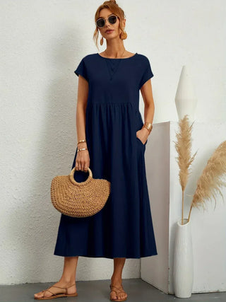 CARMEN — Vestido Midi Fluido