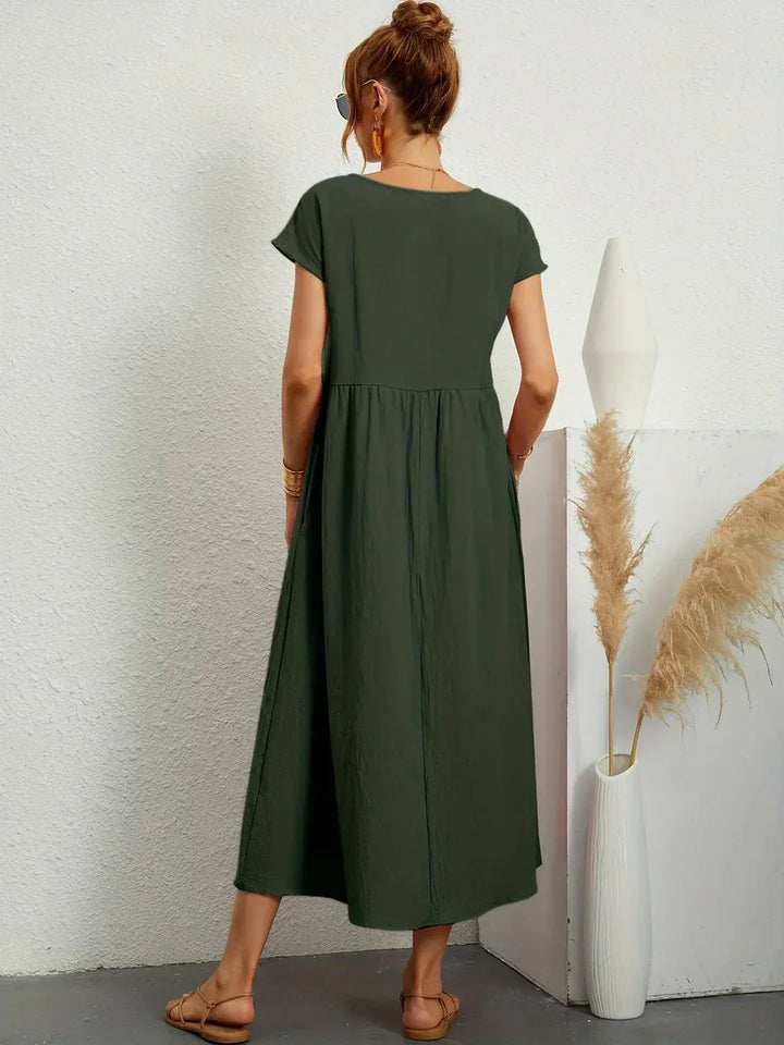 CARMEN — Vestido Midi Fluido