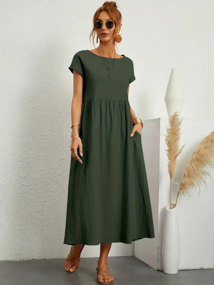 CARMEN — Vestido Midi Fluido