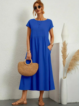 CARMEN — Vestido Midi Fluido