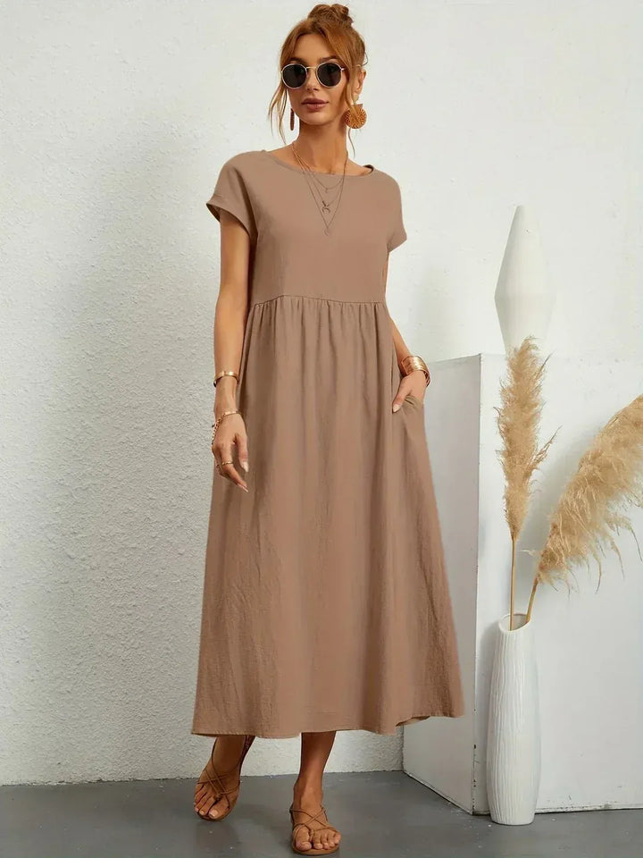 CARMEN — Vestido Midi Fluido