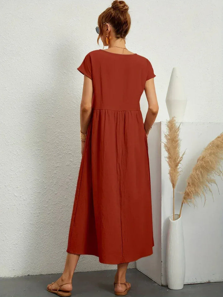 CARMEN — Vestido Midi Fluido