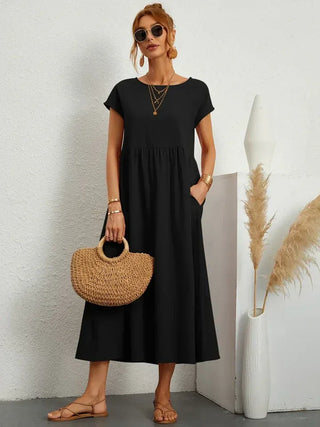 CARMEN — Vestido Midi Fluido
