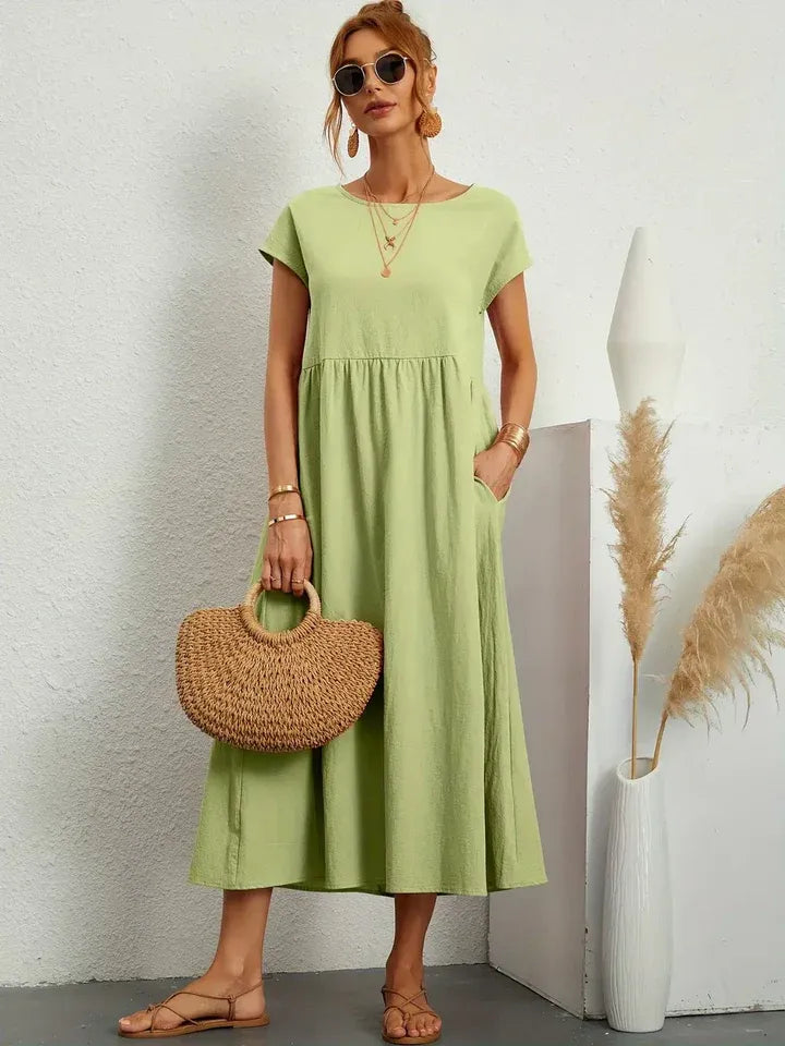 CARMEN — Vestido Midi Fluido