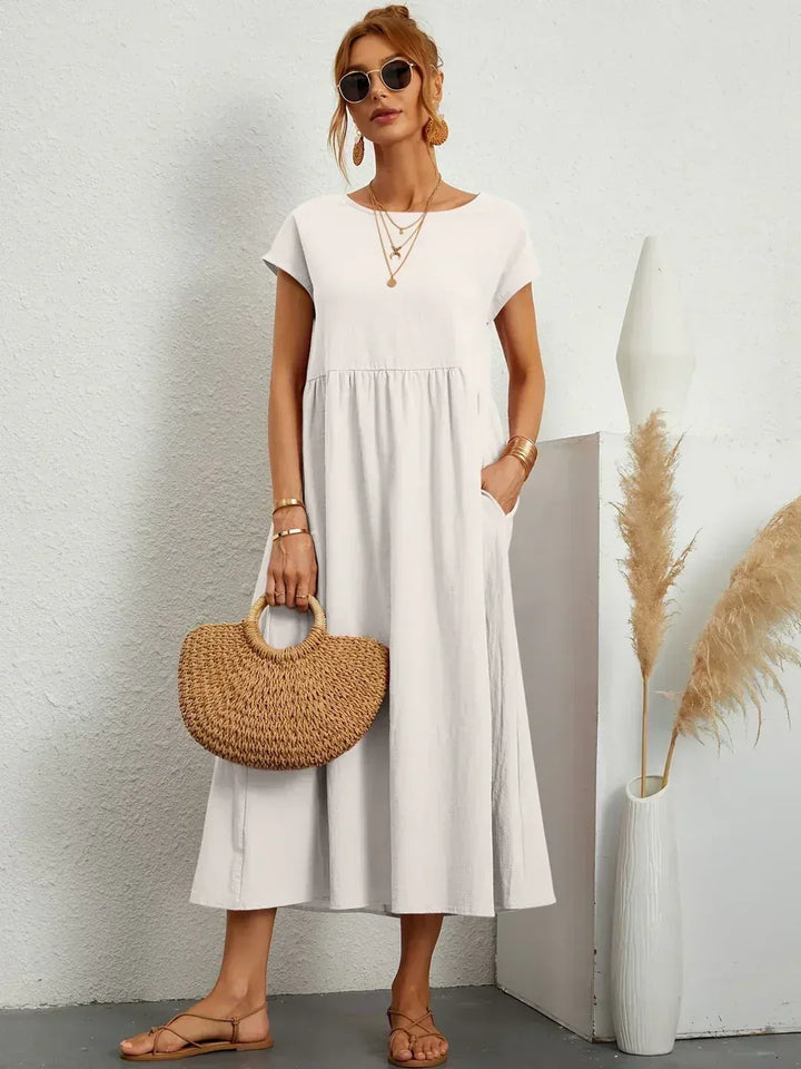 CARMEN — Vestido Midi Fluido