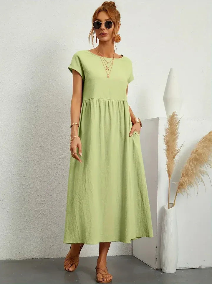 CARMEN — Vestido Midi Fluido