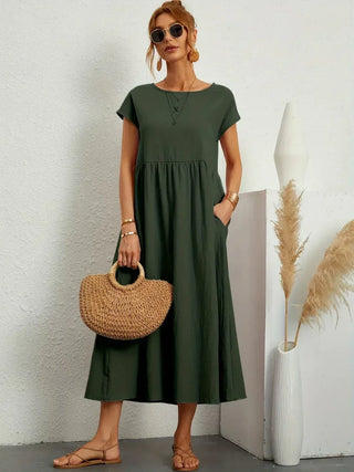 CARMEN — Vestido Midi Fluido