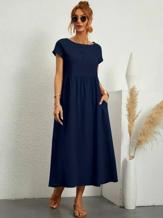 CARMEN — Vestido Midi Fluido