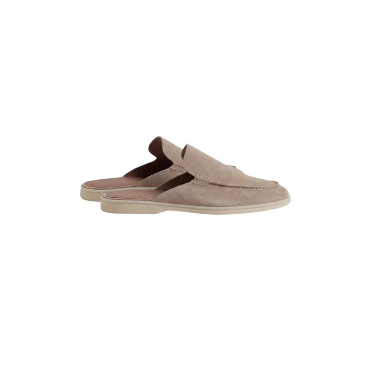 Mocasines de ante beige