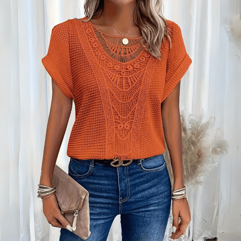 Candela | Top boho de ganchillo
