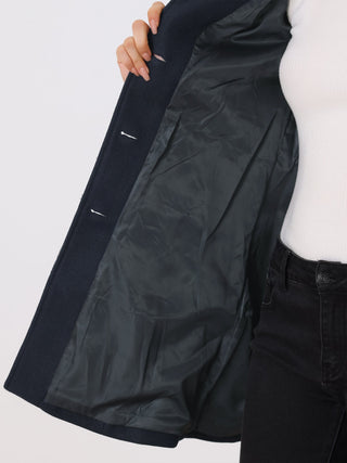 Egle | Trench de invierno de botonadura simple